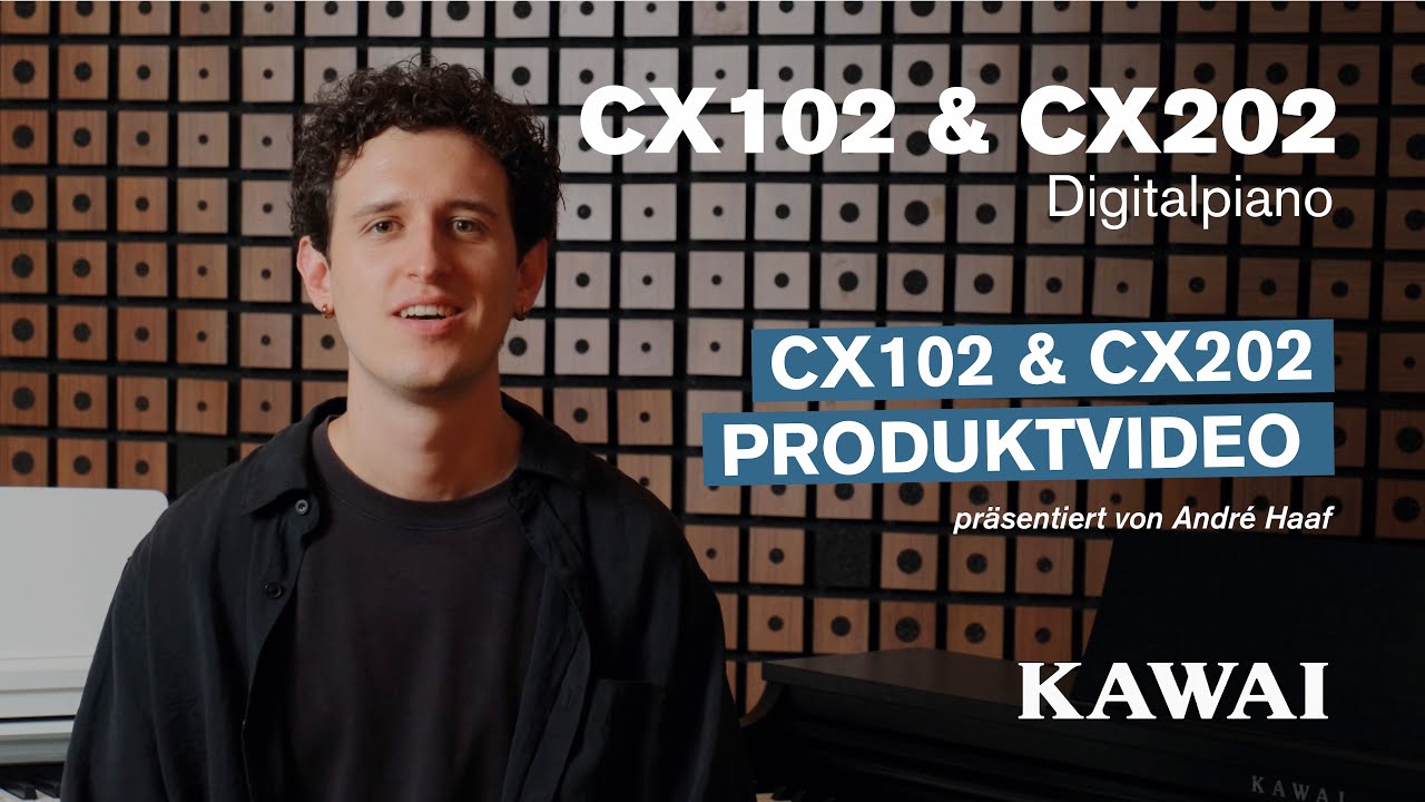 KAWAI CX102 & CX202 Digitalpiano - Produktvideo (DEUTSCH)