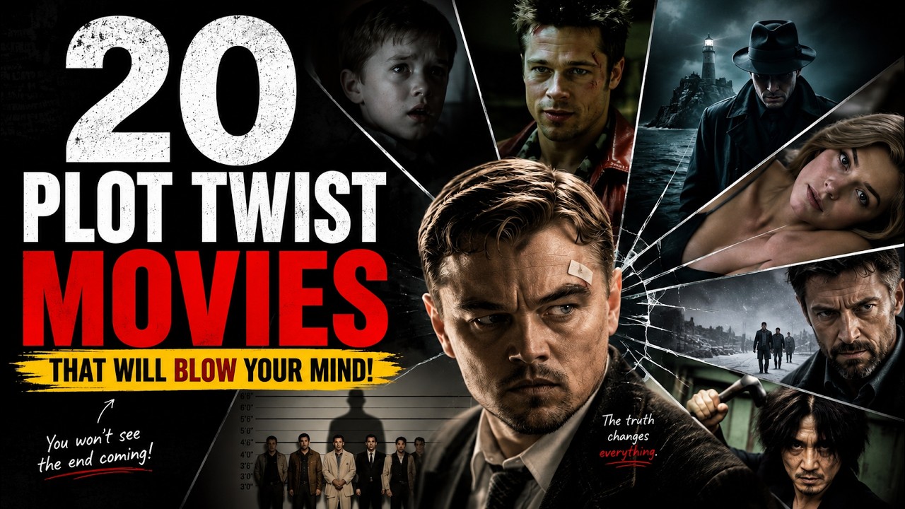 20 Plot Twist Movies That Will Blow Your Mind  | Best Mind-Bending Movies Ever