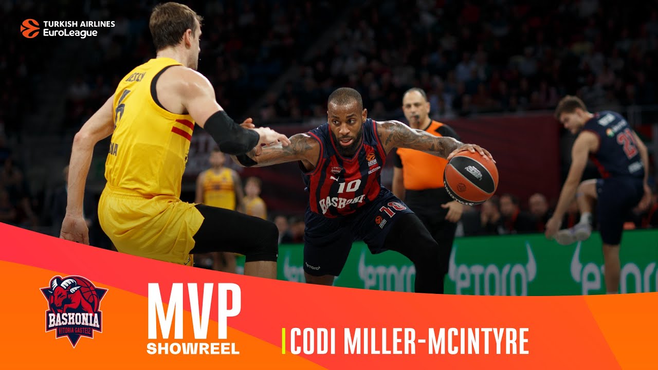 Codi Miller-McIntyre | MVP Showreel | Round 8 | 2023-24 Turkish Airlines EuroLeague