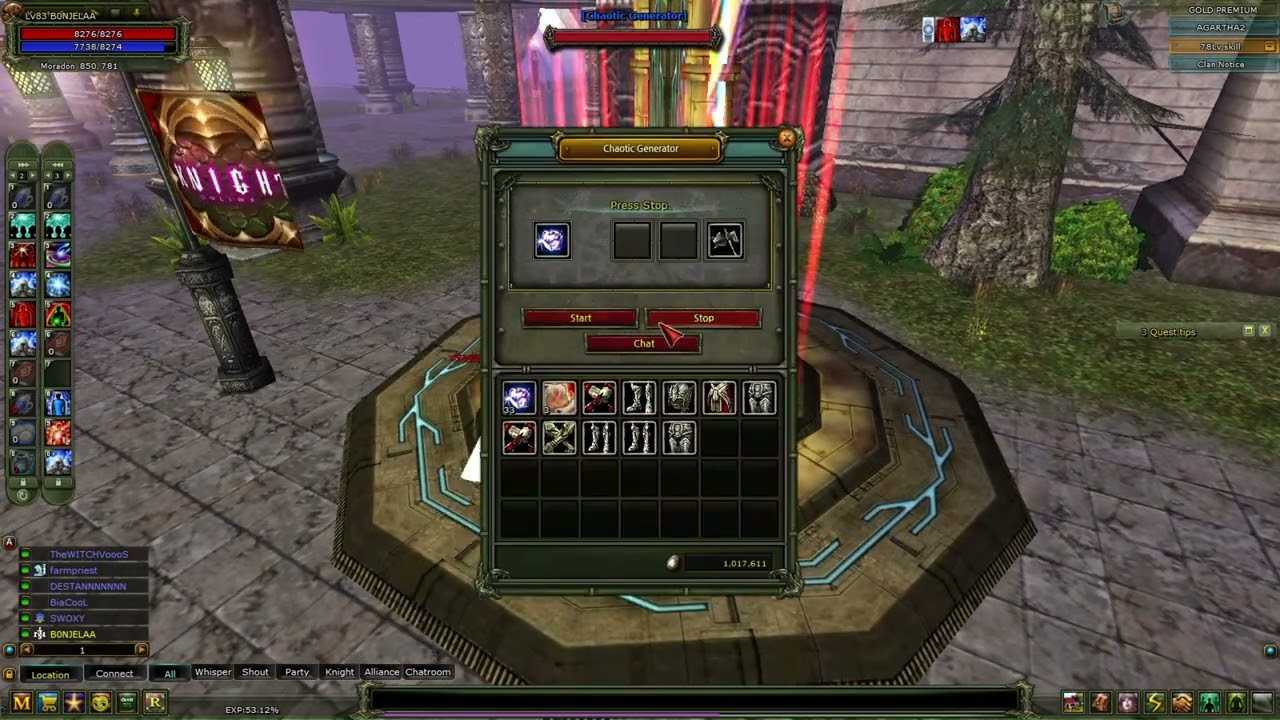 47 Blue Gem Kırma / 3 #knightonline