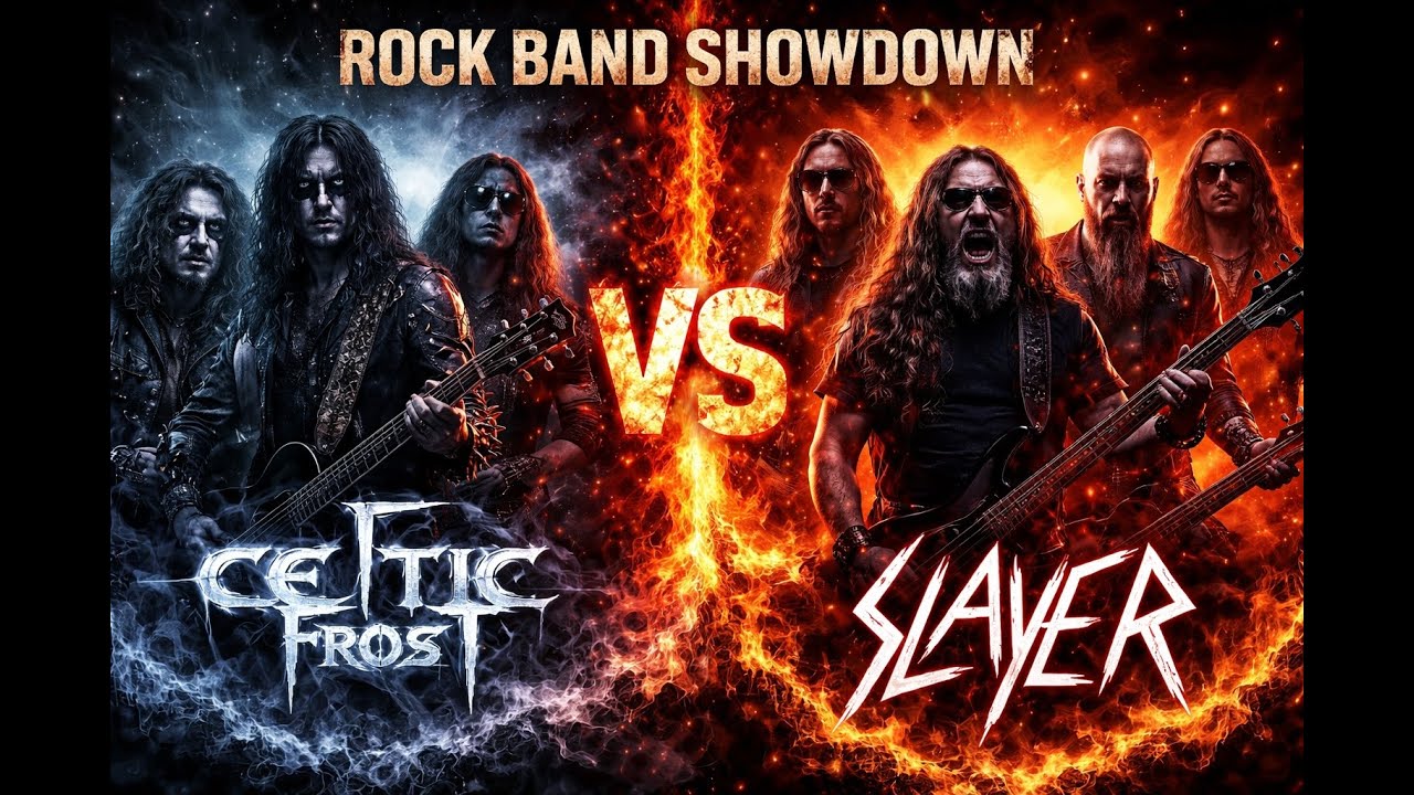 🤘🏼 Celtic Frost vs Slayer: Who Is the True King of Extreme Metal?