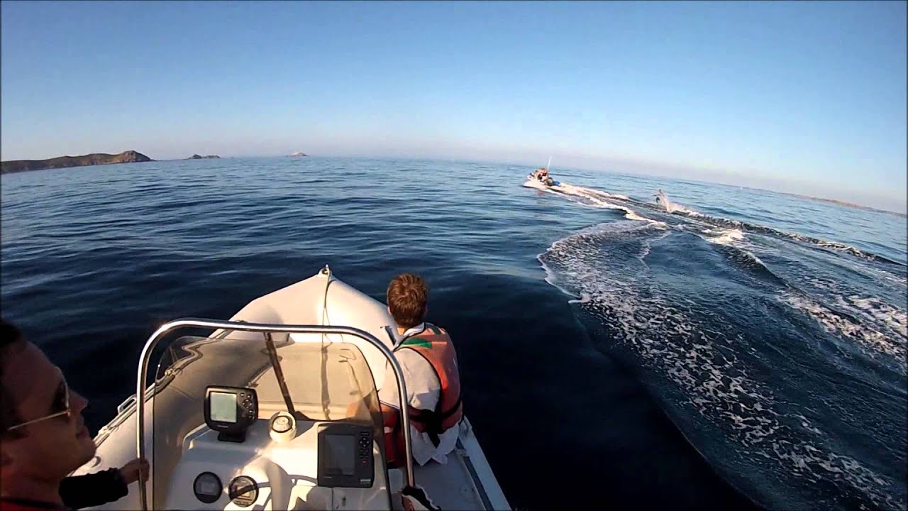 Sortie zodiac Perros Guirec - les 7 Iles (GoPro)