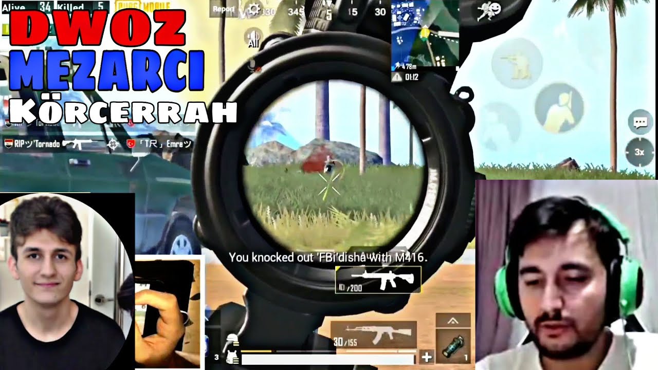 PUBG Mobile Haftanın En İyi Vuruşları Derleme - Mezarcı Körcerrah Dwoz