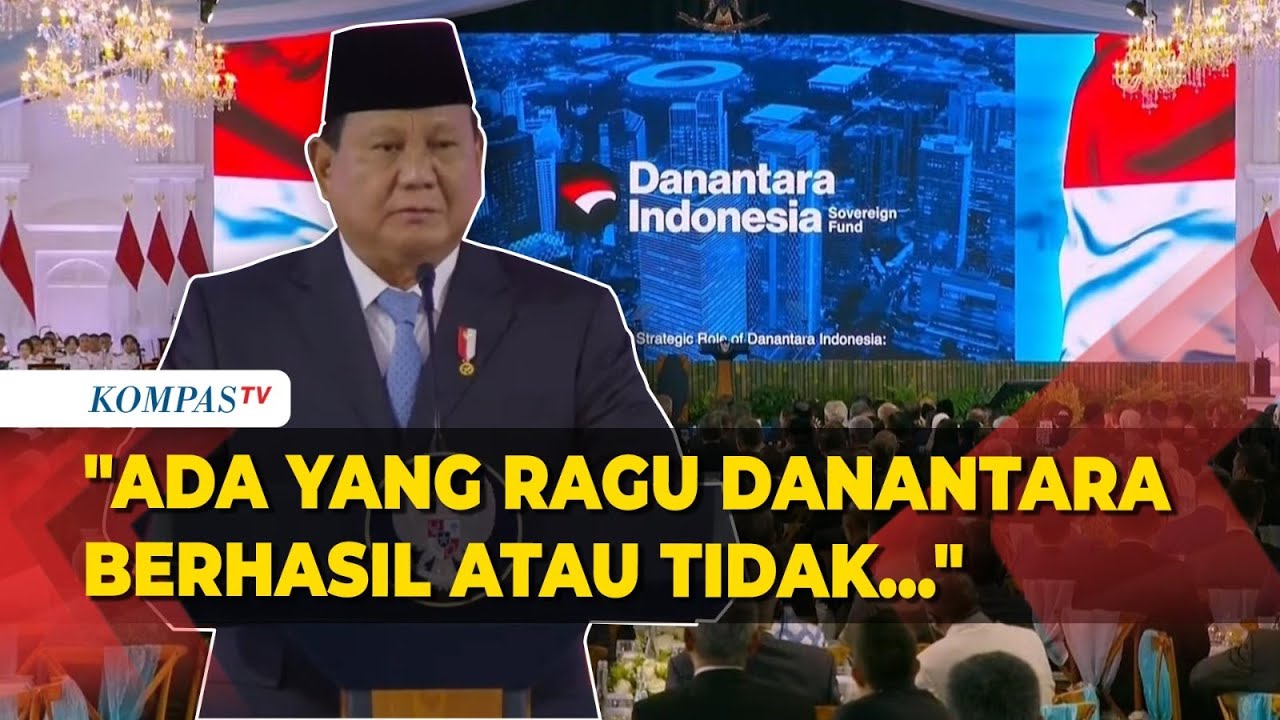 [FULL] Pidato Presiden Prabowo di Peluncuran 