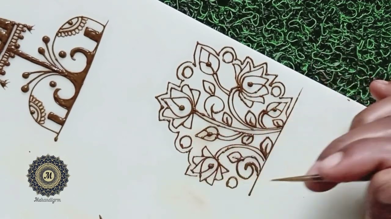 Beautiful & Stylish Lotus Startup Mehendi Design Latest Bridal Startup Mehendi Design New Mehendi De
