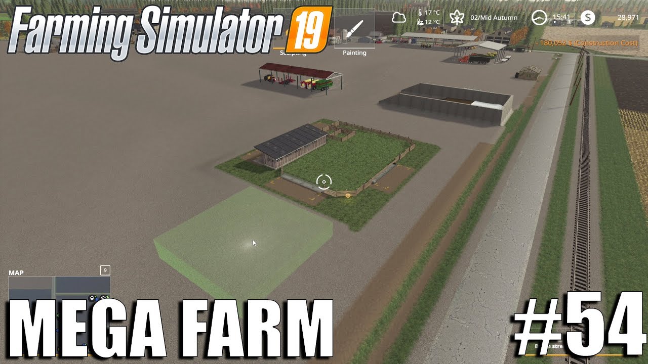 MEGA FARM Challenge with SEASONS | Timelapse #54 | Farming Simulator 19