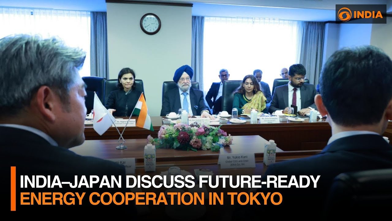 India&ndash;Japan Discuss Future-Ready Energy Cooperation in Tokyo
