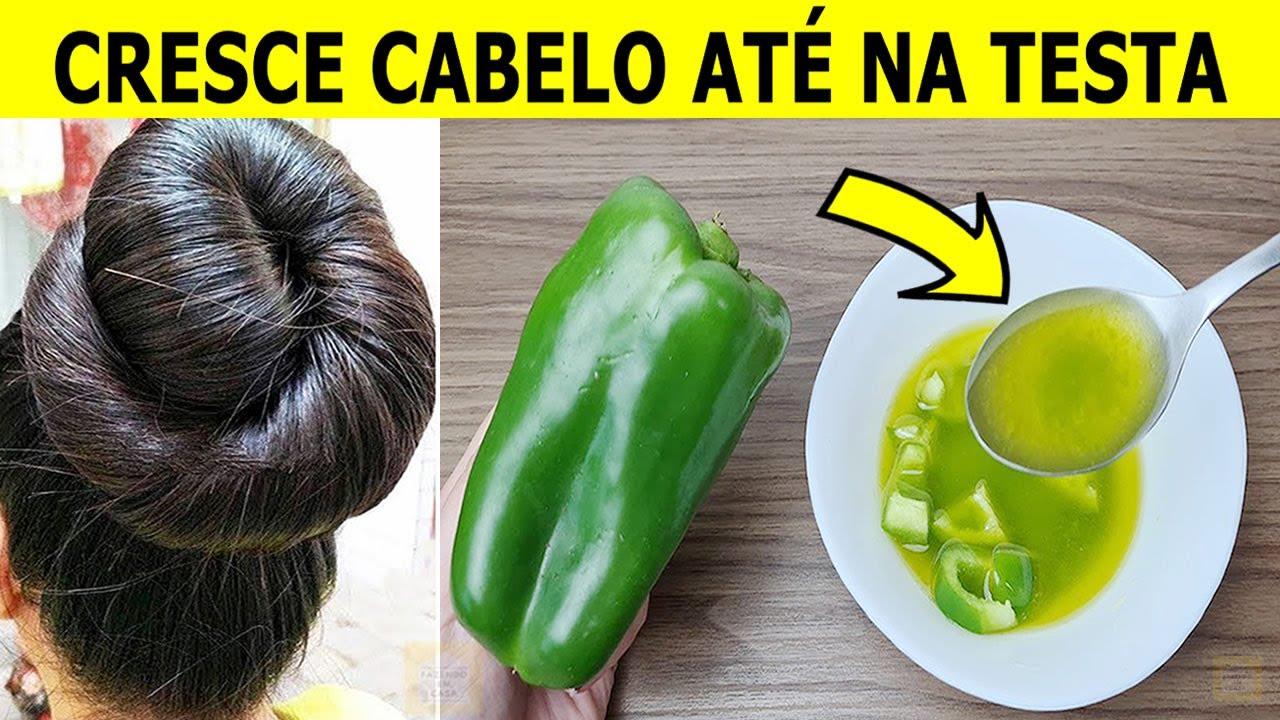 Segredo Indiano Para CRESCER CABELO R&aacute;pido e Curar a CALV&Iacute;CIE J&aacute; Na Primeira Semana