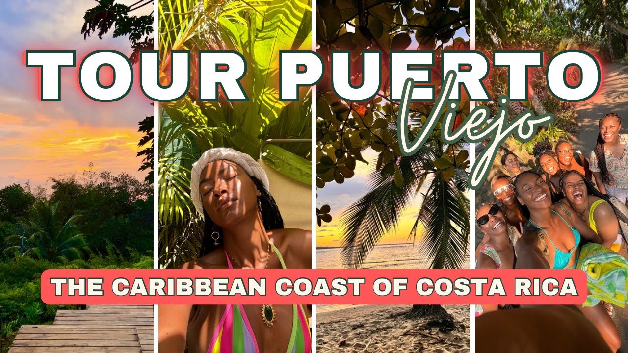 Official tour of Puerto Viejo Costa Rica | Playa Negra | Cocles Beach | Center Puerto Viejo 🌴🇨🇷