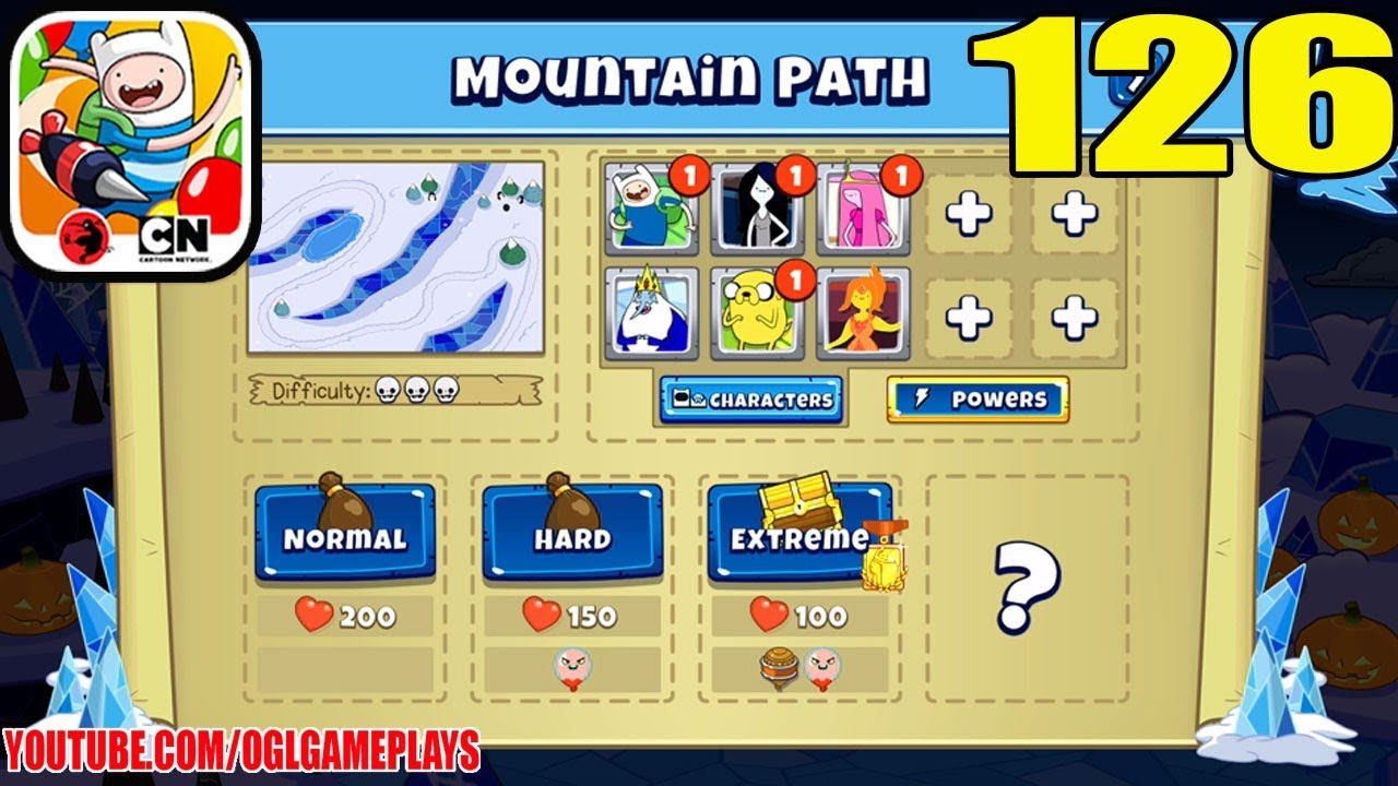 Bloons Adventure Time TD - Frozen Blades - Mountain Path - Extreme Mode (Android iOS)