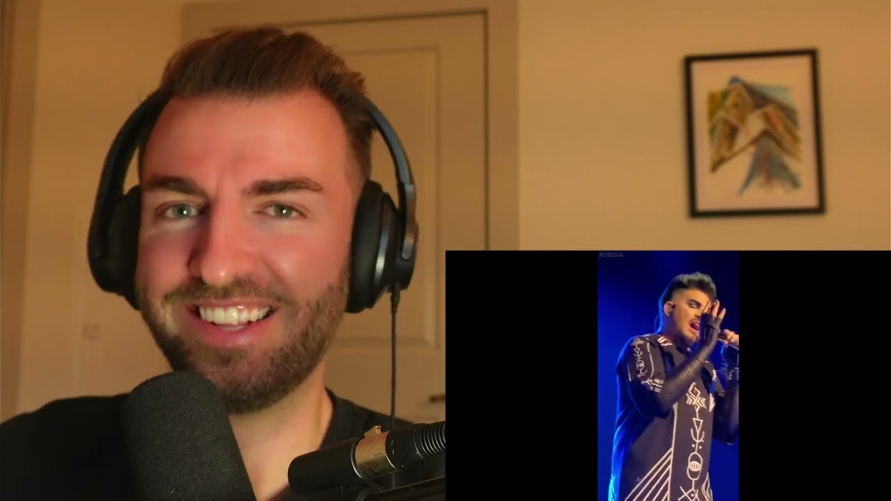 First Time Reaction | Adam Lambert - Can't Let You Go |