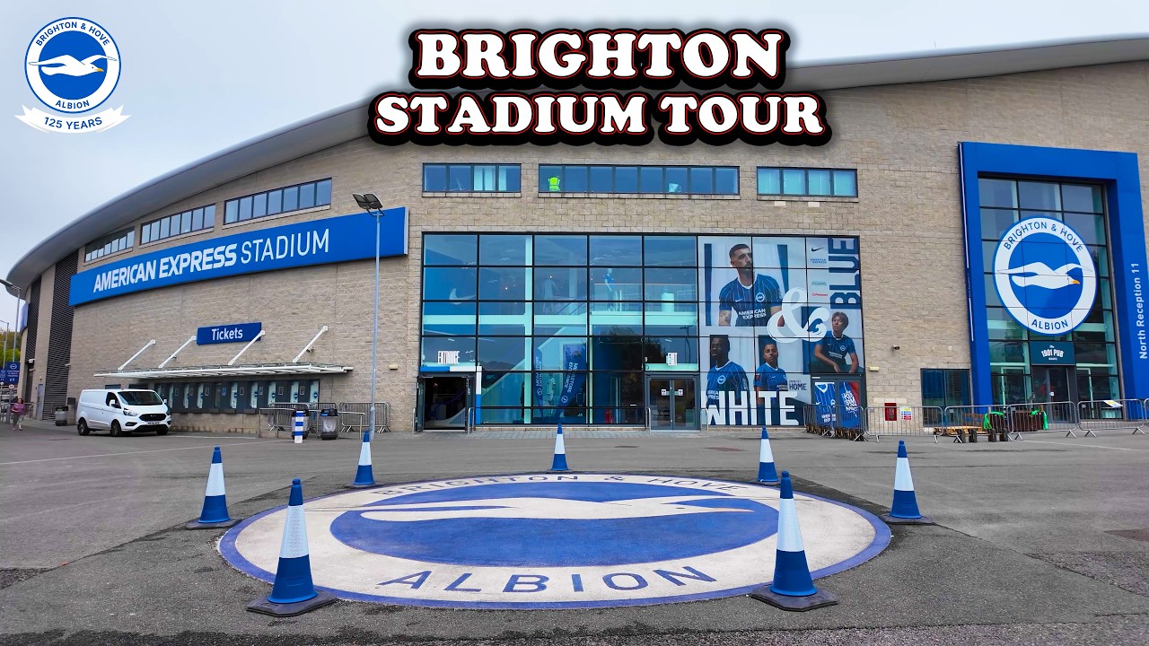 Brighton vs Arsenal Pre-match Atmosphere at AMEX Stadium
