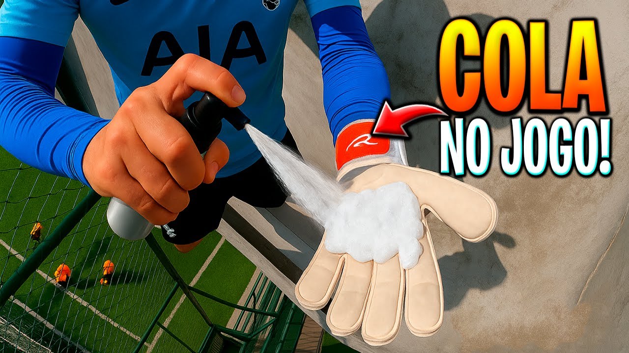 Defendi TUDO com COLA NA LUVA! (Visão Do Goleiro)