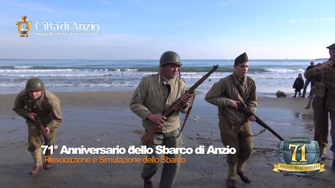 25-01-15 71° Anniversario - Rievocazione dello Sbarco di Anzio (22-01-1944)