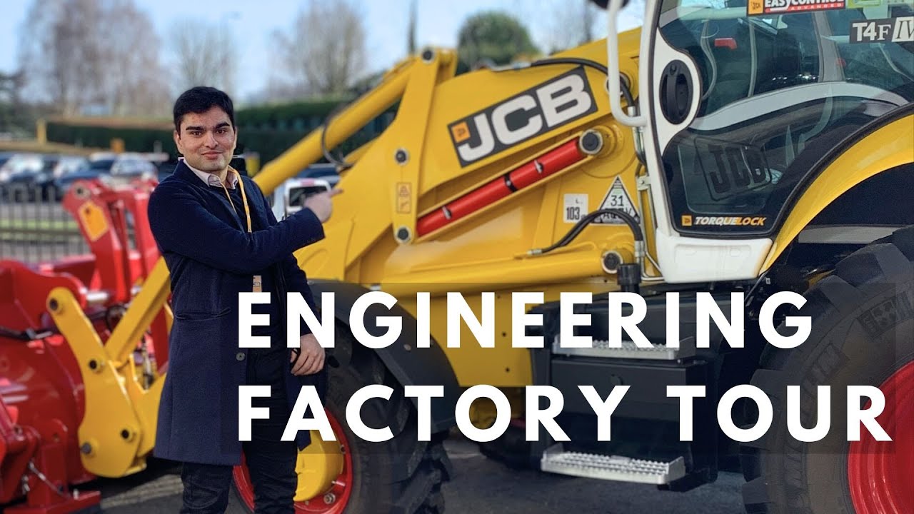 Engineering Factory Tour and Jobs | JCB UK | Nottingham Trent University