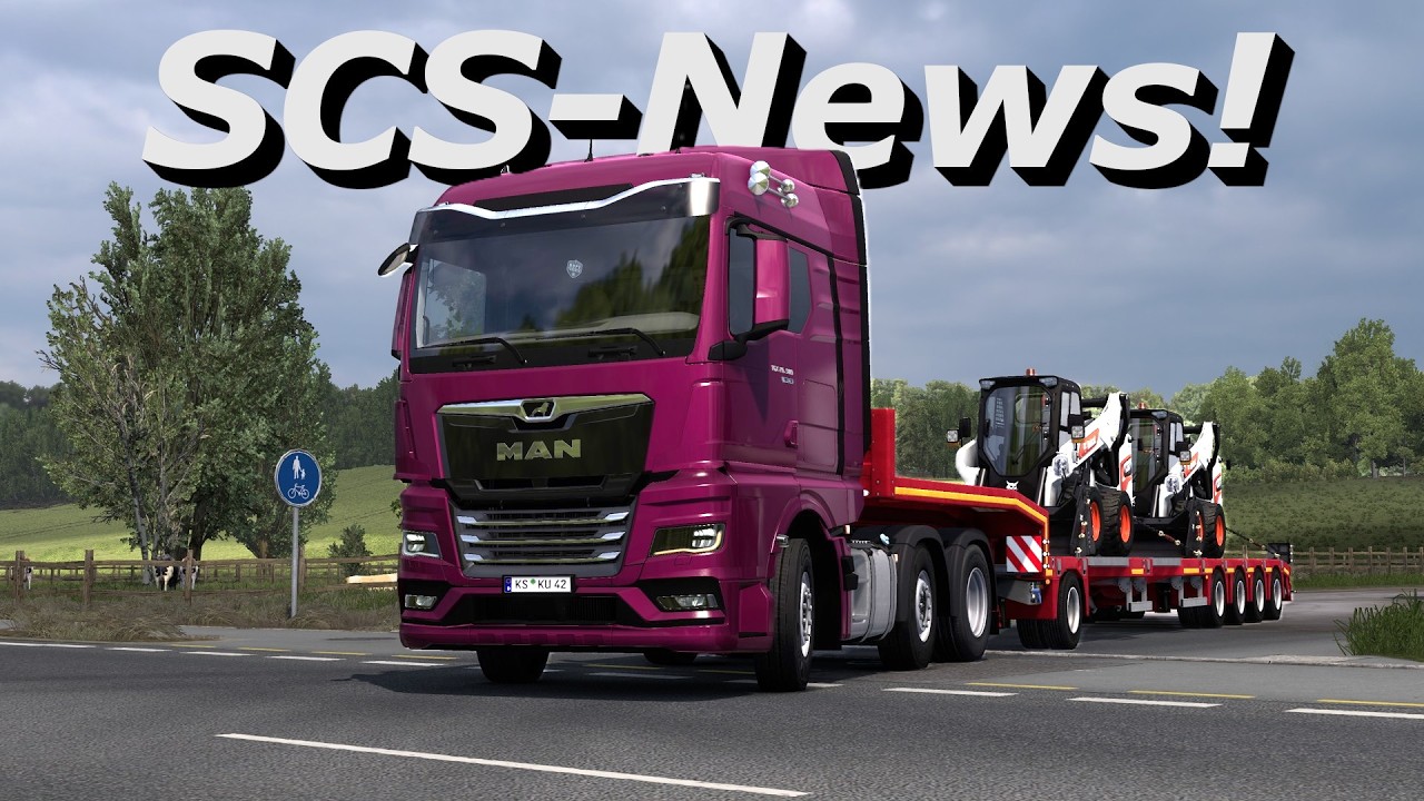 Neues DLC, BeNeLux & mehr SCS-News! / Euro Truck Simulator 2 / 1.58 / Deutsch
