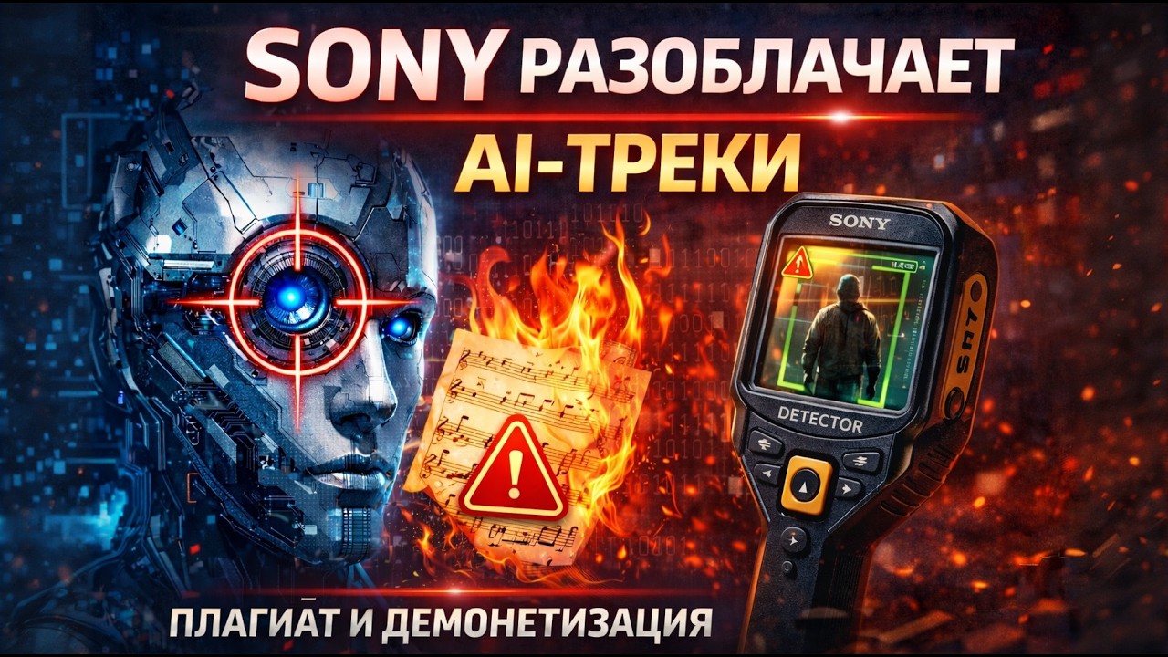 Sony разоблачает AI-треки (МАСТЕР SUNO)
