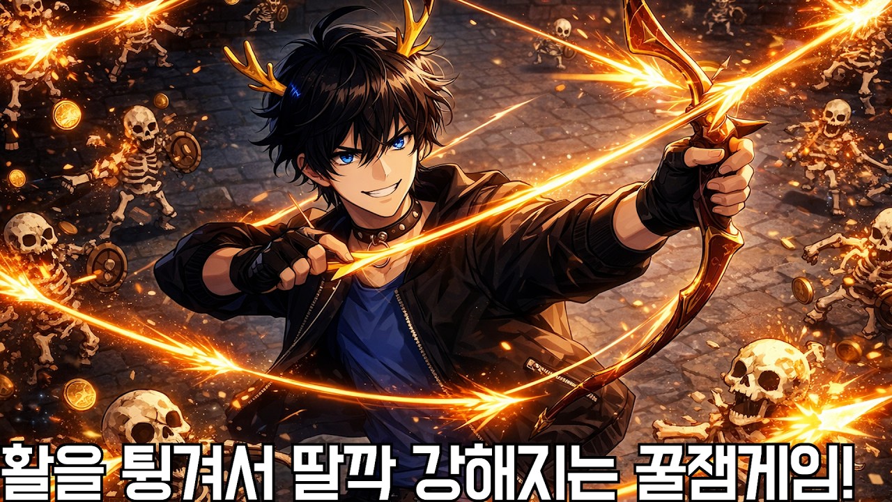 활을 튕겨서 딸깍 강해지는 개꿀잼 게임!! (Bouncy Weapons)