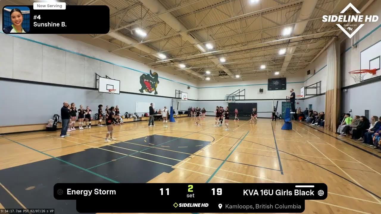 KVA 16U Girls Black vs. Energy Storm (2026.02.07)