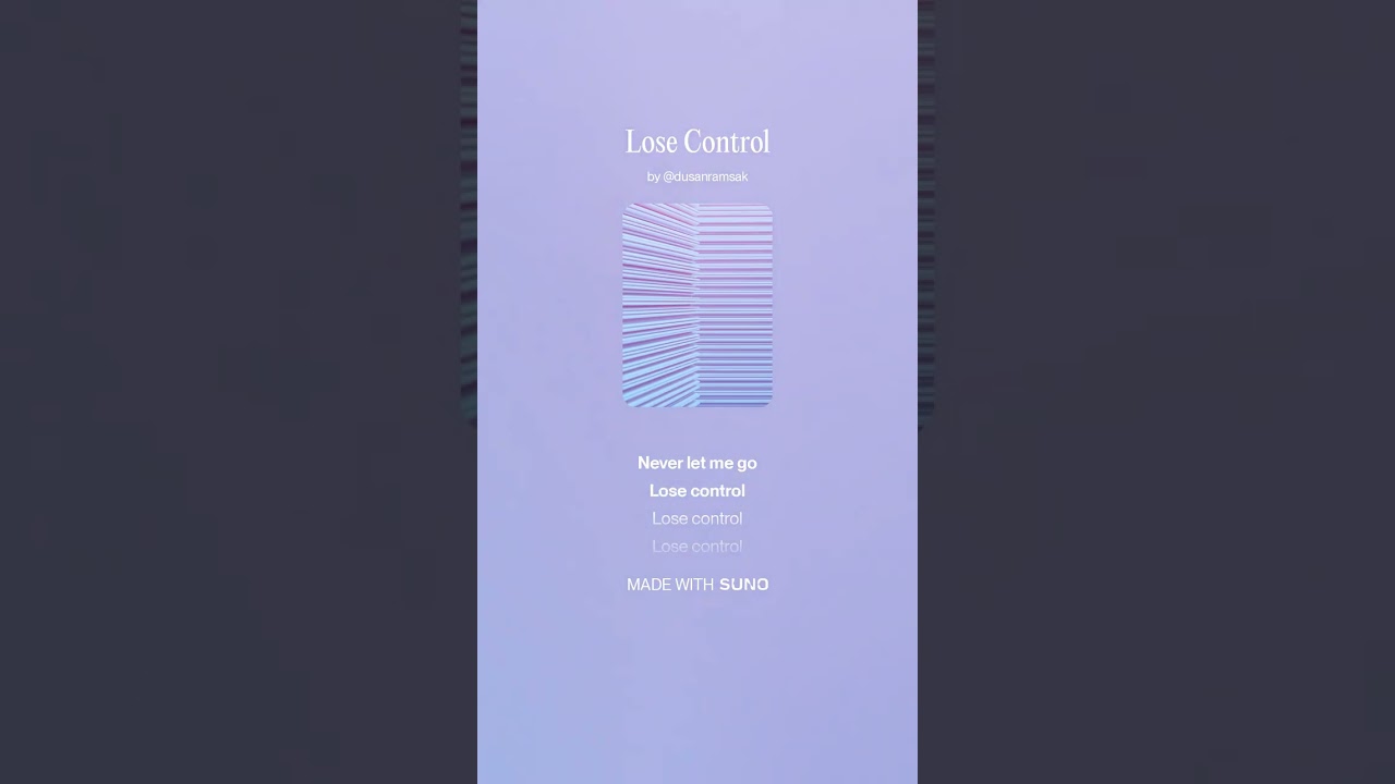 Lose Control (KISS MY NECK)