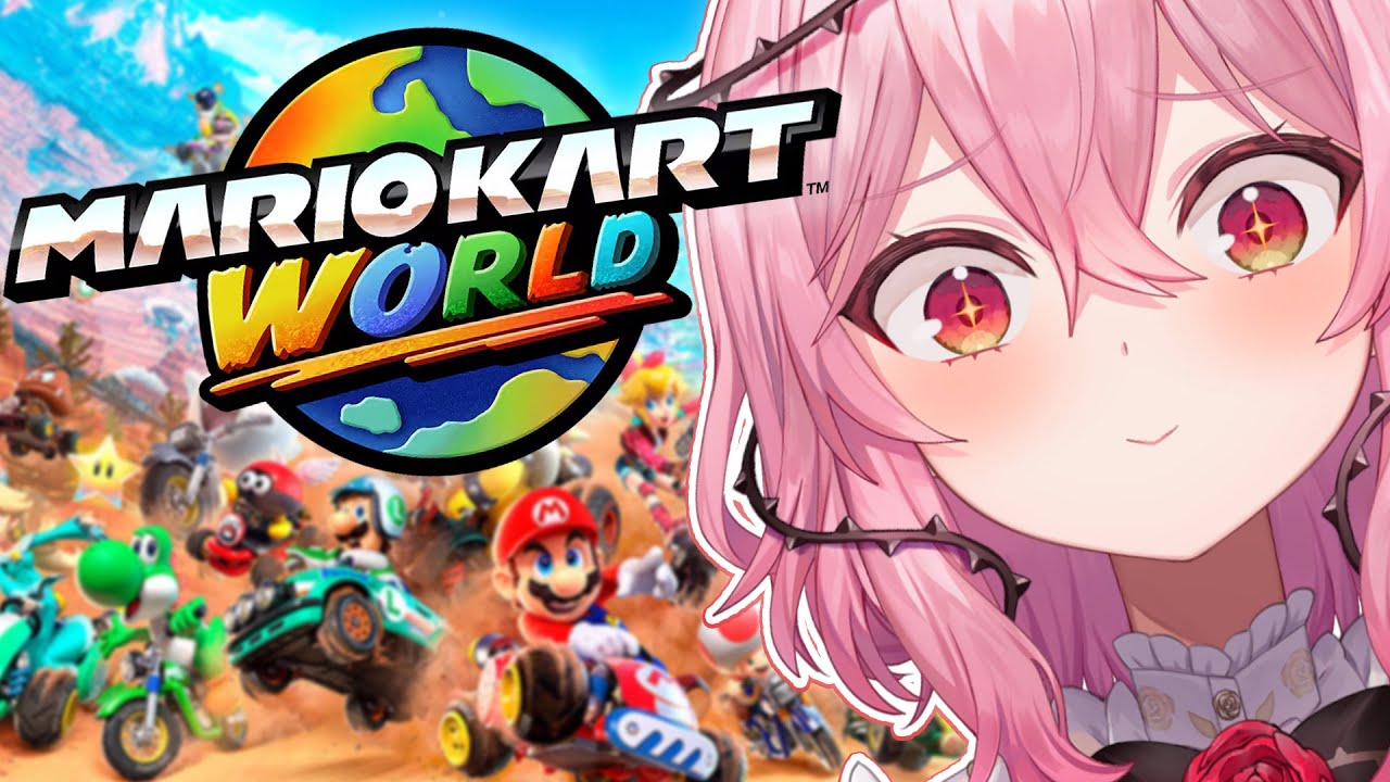 【MARIO KART WORLD】COW DRIVING 🐄🏁🏎 ┊ マリオカート ワールド