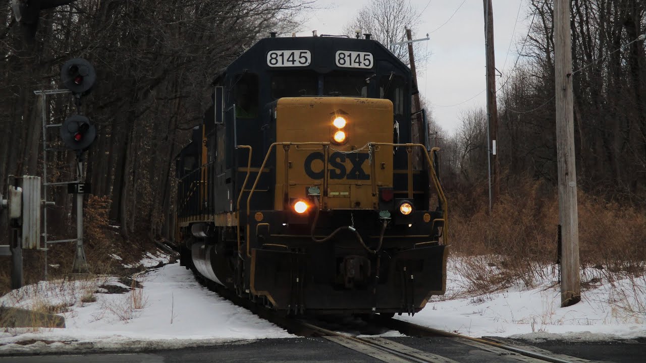 CSAO YPMO-25/ CSX Z572-16 rolls past Woodburne Rd on the Fairless with CSXT 8145 leading (2/16/26)