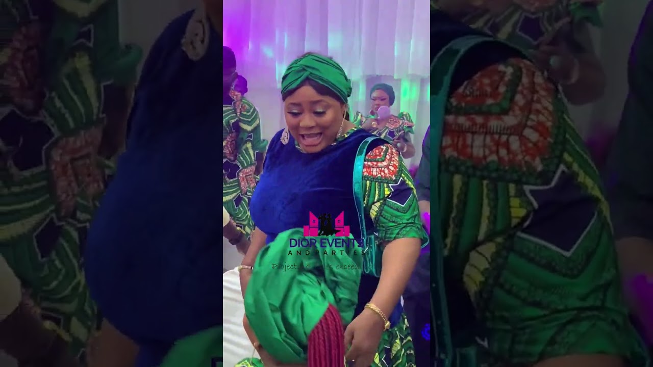 PASUMA MADE HALL ROOF FALL AT FAITHIA BALOGUN’S LATE DAD FINAL BURIAL WITH SAIDI BALOGUN STANDING