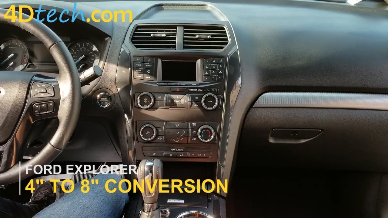 Модернизация заводской системы SYNC 3 с 4