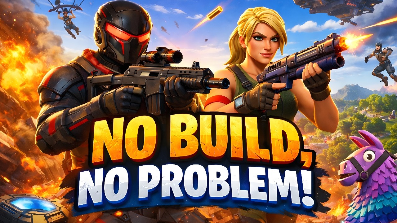 👑ФОРТНАЙТ - 🚫NO BUILD, NO PROBLEM🔥