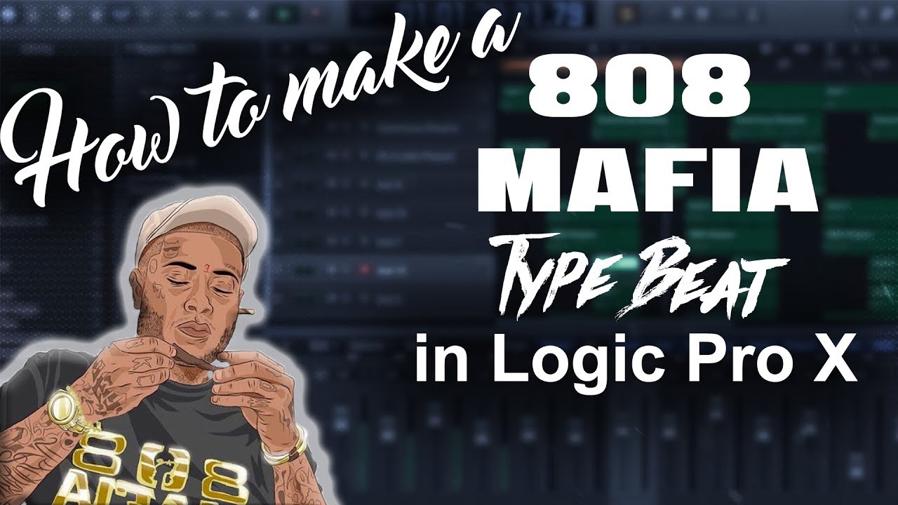 How to make a Southside Young Sizzle 808 Mafia type beat in Logic Pro X | Beat Maker Tutorials