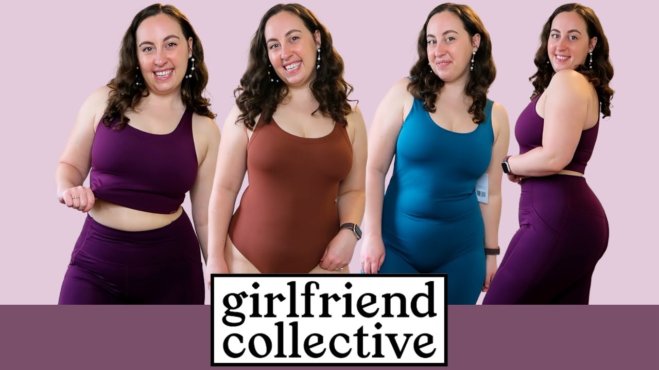 Girlfriend Collective First Impressions | Sustainable and Size Inclusive Activewear Haul and Try On