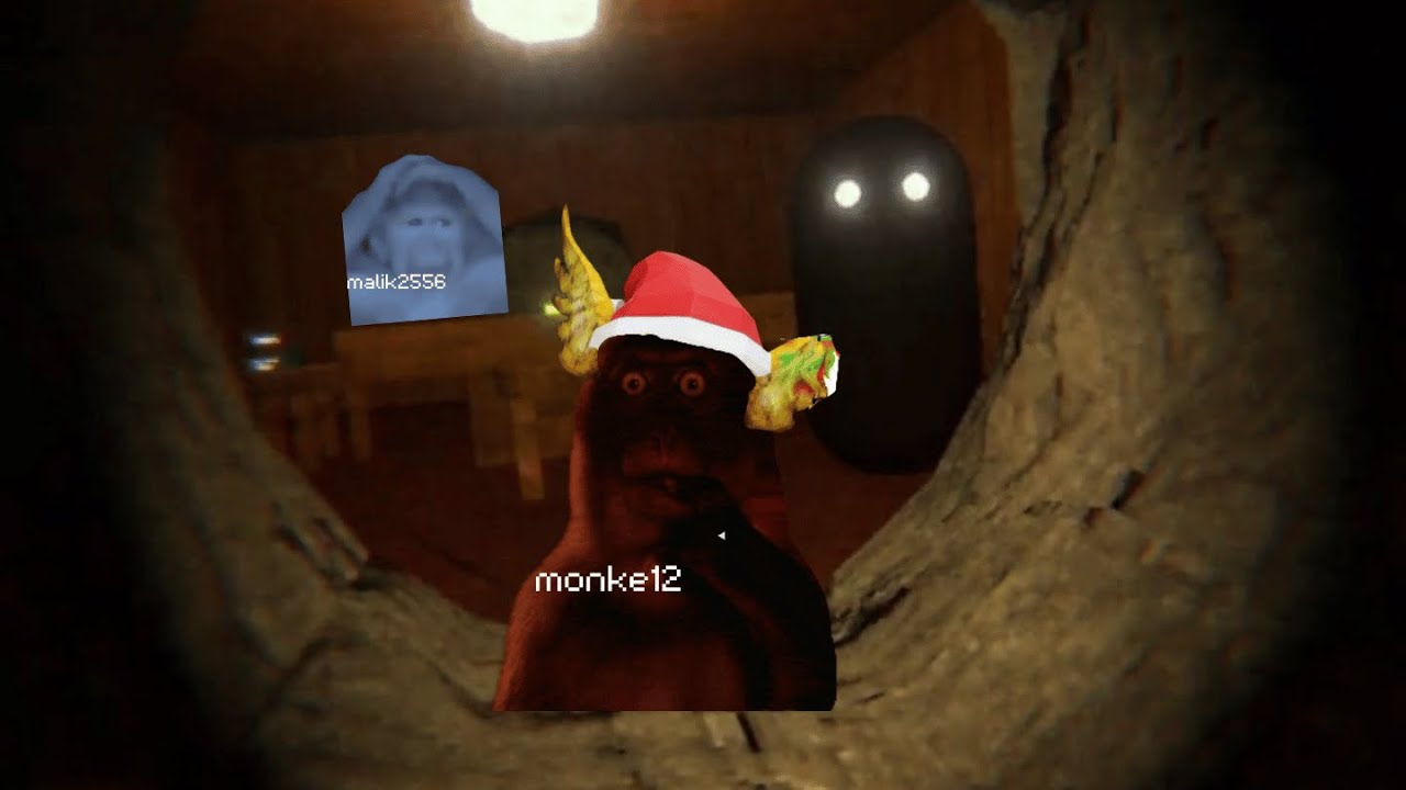 Playing OG fun monke horror (gone right✌️)