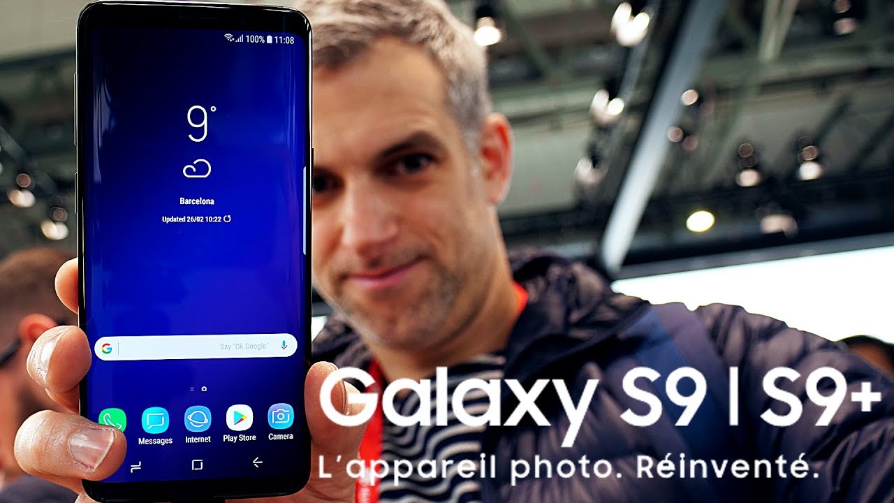 SAMSUNG GALAXY S9 & S9+ : Prise en Main au MWC 2018