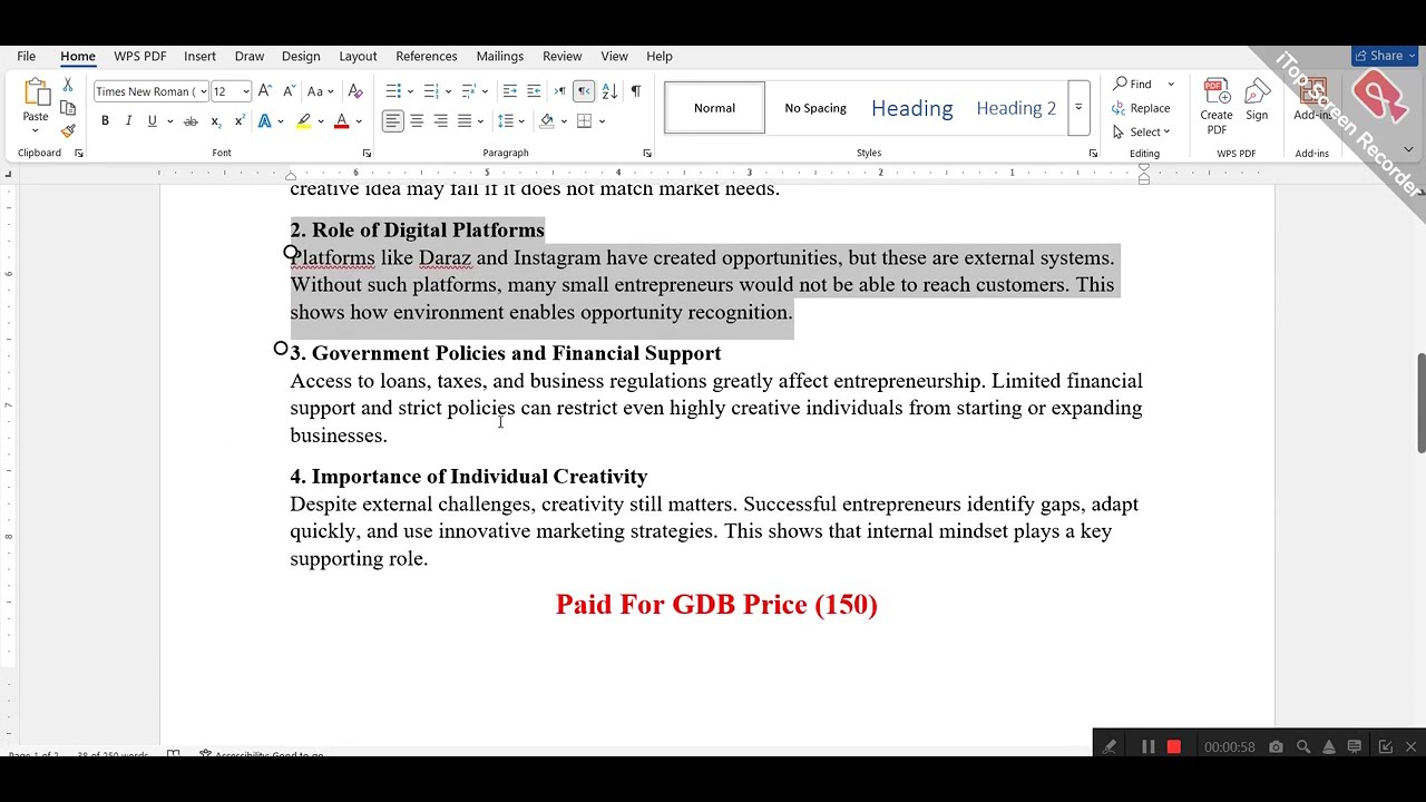 MGT602 GDB No 01 Solution 2026  Solution ||  BY VU ASSIGNMENT ||