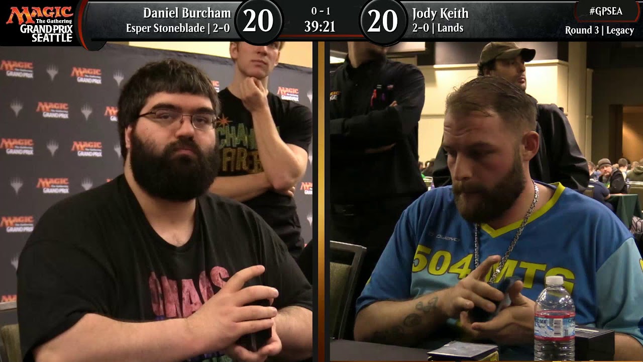Magic the Gathering GP Seattle 2018 Round 3 LEGACY