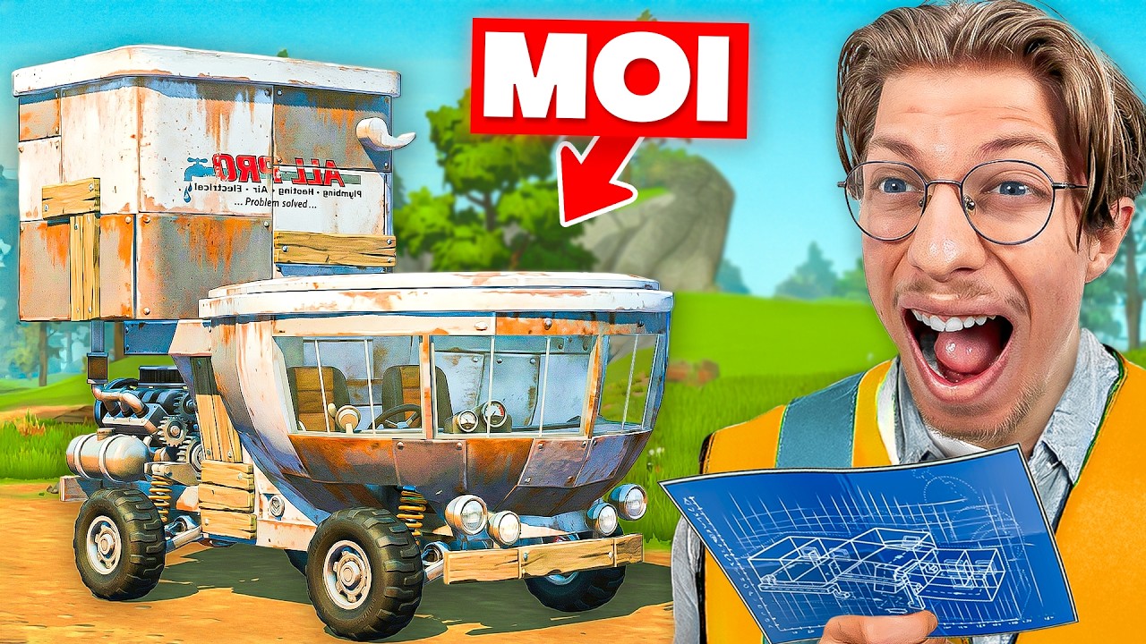 Celui qui Construit le PIRE Véhicule Gagne ! (Ft. Litsu)