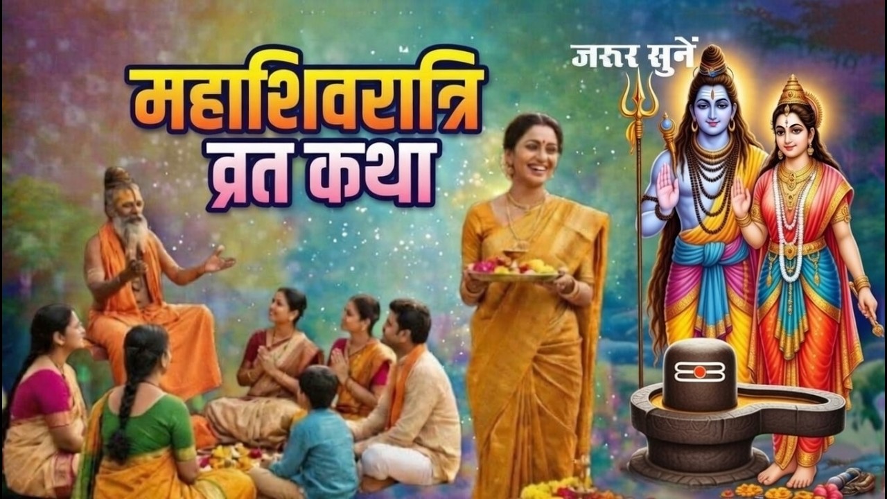 महा शिवरात्रि व्रत कथा 2026 Mahashivratri Vrat Katha 2026  | Shivratri Ki Kahani #shivratri