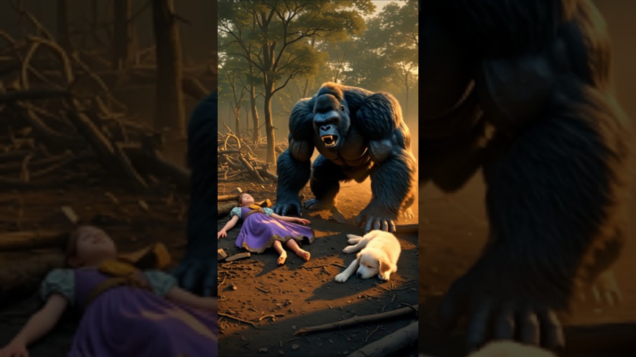 At Night, Pinky’s Golden Amulet Awakened the Puppy’s Hidden Power