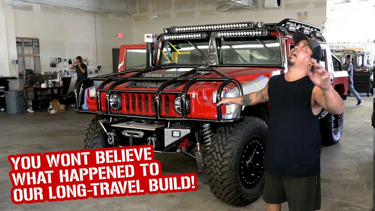 YOU WONT BELIEVE WHAT HAPPENED TO OUR HUMMER H1 LONG-TRAVEL BUILD!