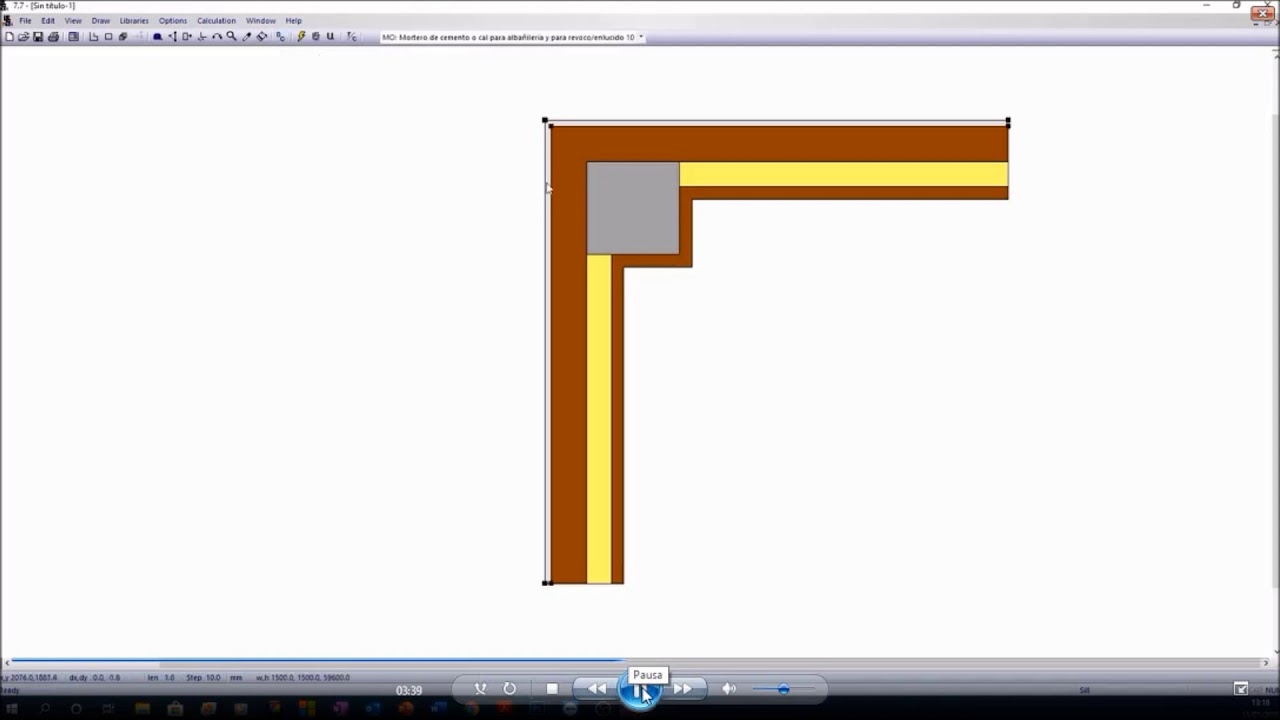 EXPORTAR DE AUTOCAD A THERM UN PUENTE TÉRMICO Y ANALIZARLO