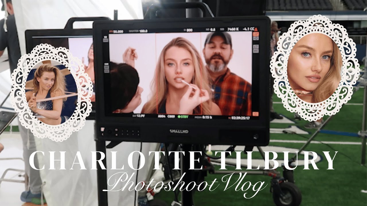 Charlotte Tilbury Photoshoot Vlog