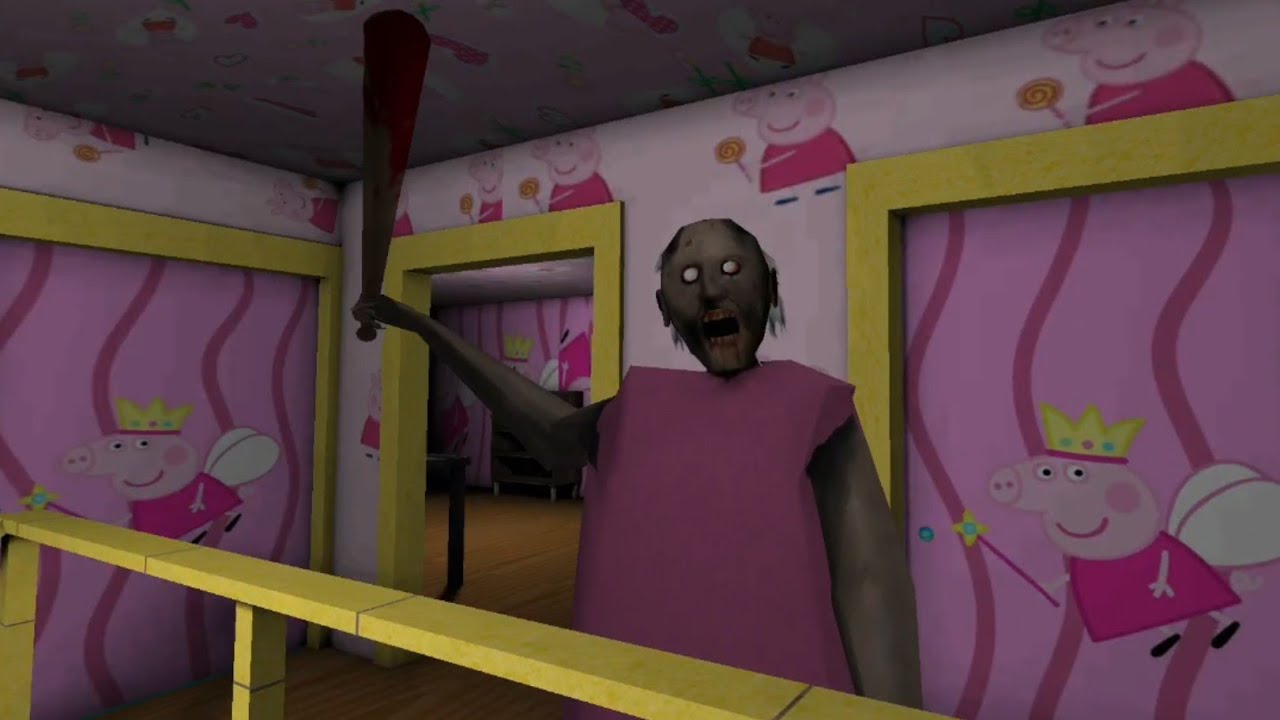 🐷The Angry Piggy Granny is Coming! Run Fast || 🐷👵🏃‍♂️😱 #amiriyagaming #Granny 