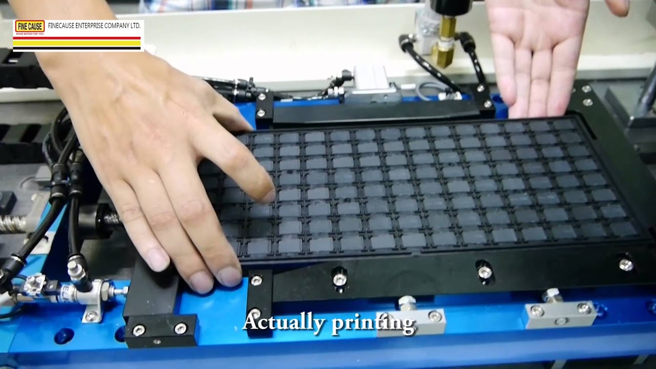 Custom pad printer-MICRO SD card dedicated pad printing machine-FC-680-【FineCause】