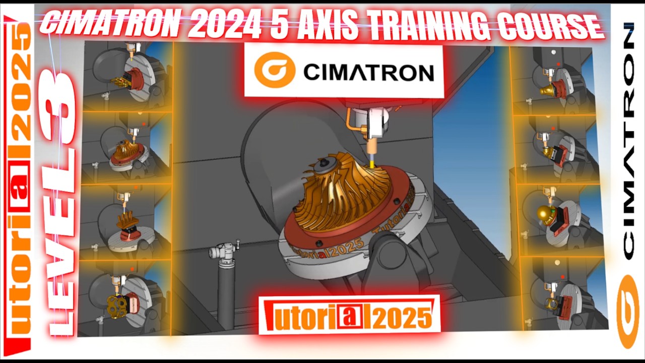 CIMATRON 2024 5 AXIS MACHINING