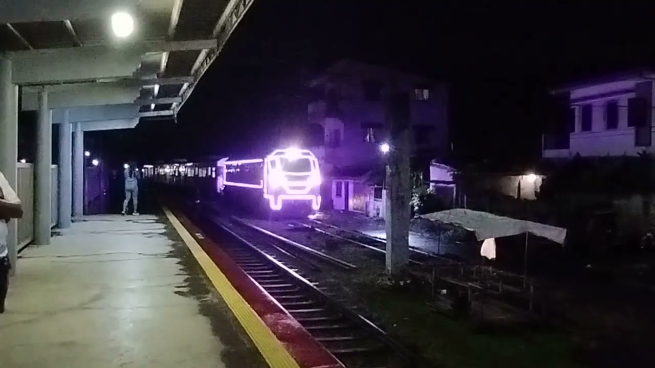 PNR Naga to Legazpi Line Switching Tracks at Polangui Station