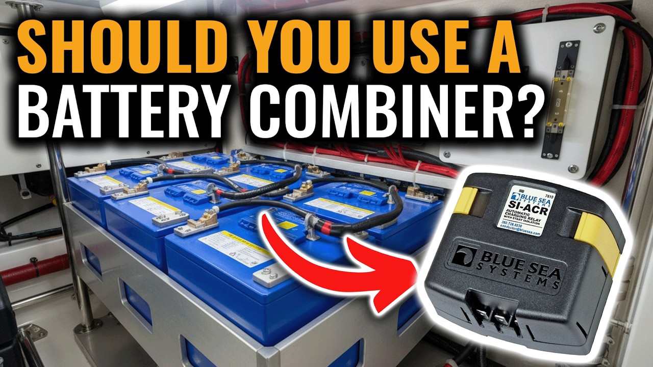 Why You Should I Install a Battery Combiner on Your Boat?