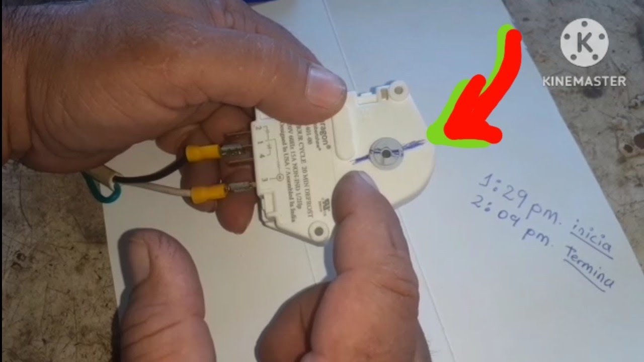 ☆Como probar un timer de nevera de forma rapida y segura☆