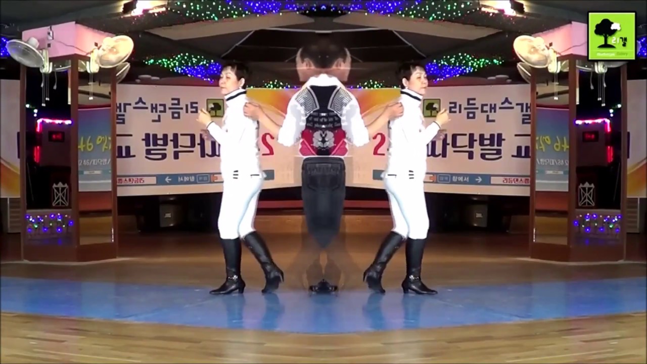living video246엣지발(246따닥발,투스텝,비빔발)리듬댄스갤러리,일요모임,서울콜라텍,2017년1월30일