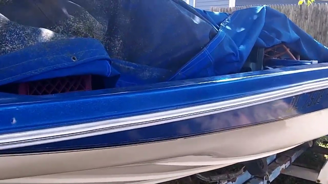 1976 Skeeter Wrangler Bass Boat Vintage Resto Project September 2022