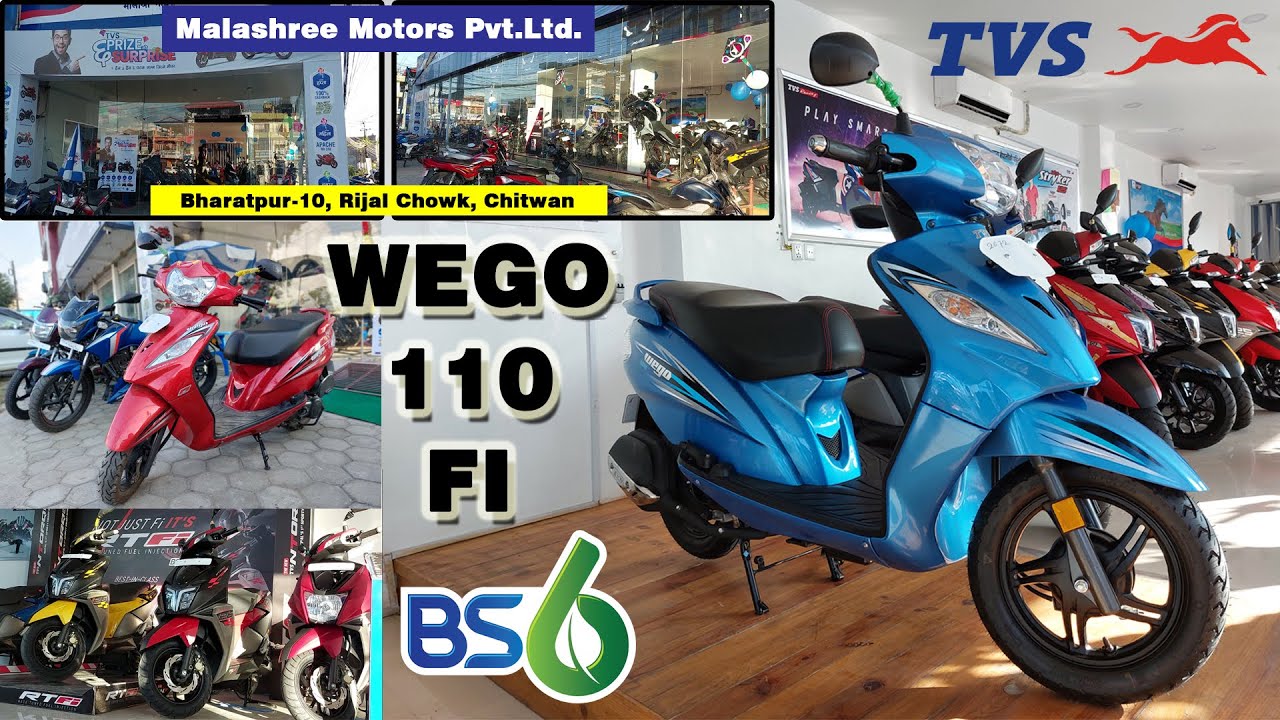 New TVS WEGO 110 FI (BS6) Scooter Review in Nepali 2021 || Price ? || Specifications || Chitwan
